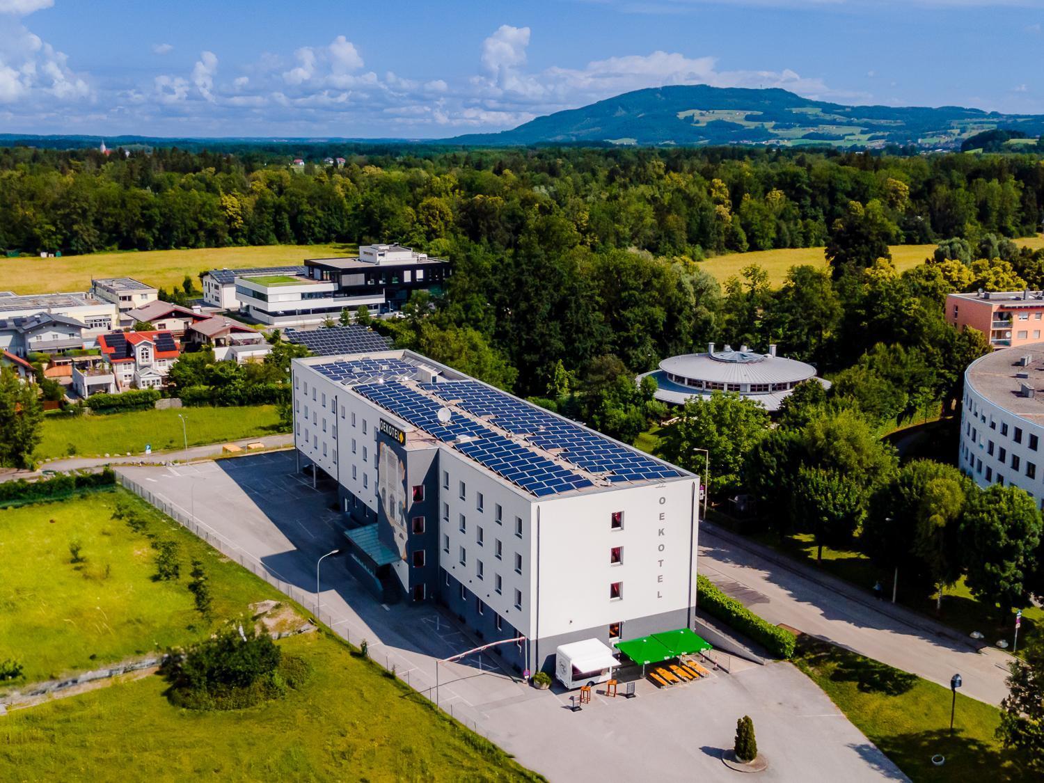 Oekotel Salzburg Messe Exteriér fotografie