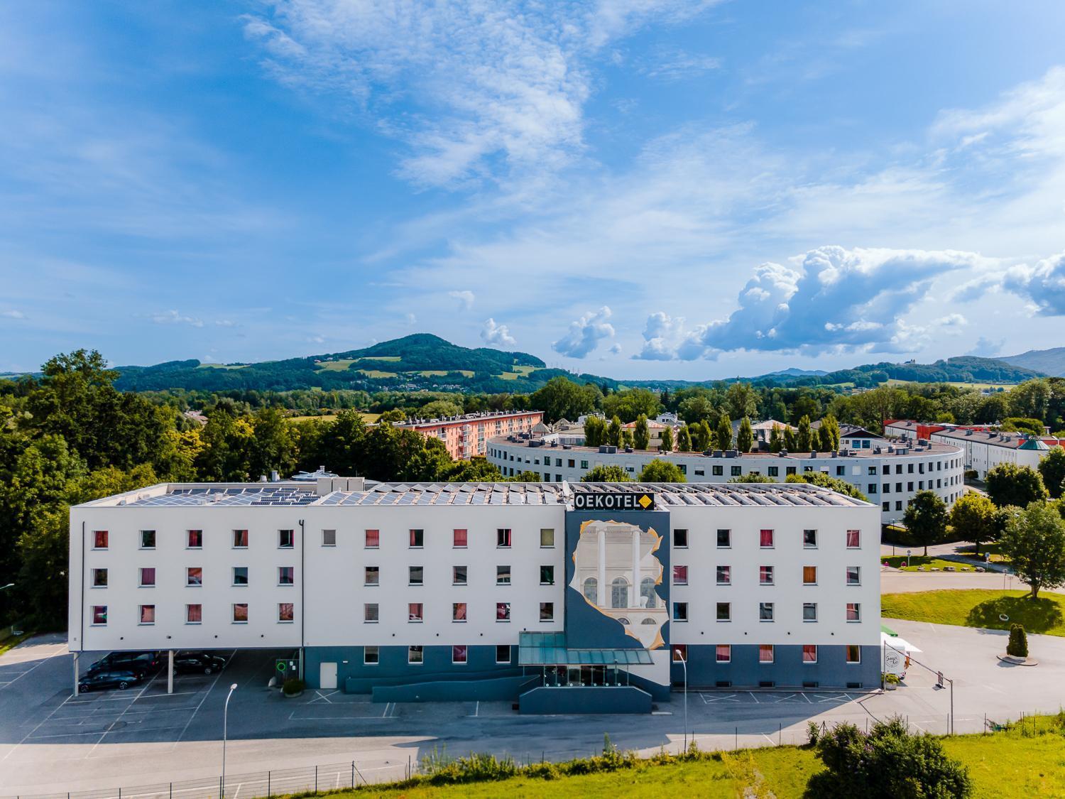 Oekotel Salzburg Messe Exteriér fotografie